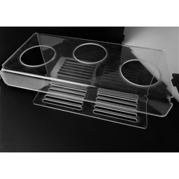 Suporte Porta Escova De Dentes Creme Dental 4 Escovas - 1