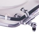 Ver imagem 4 de Assento Sanitário Decorada Convencional Beija Flor Cristal