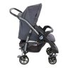 Carrinho Travel System Burigotto Rio Plus Novo Reversível 3 Posições New Silver Rosa - 5