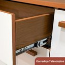 Ver imagem 3 de Guarda Roupa 6 Portas 4 Gavetas Advantage Freijó e Off White Batrol
