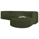 Ver imagem 5 de Sofá Modular Celinne Luxuoso Sala de Estar Decoração Luxo 265cm Linho Verde