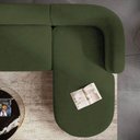 Ver imagem 6 de Sofá Modular Celinne Luxuoso Sala de Estar Decoração Luxo 265cm Linho Verde