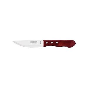 Faca Churrasco Jumbo Polywood Vermelho Tramontina 21116/075