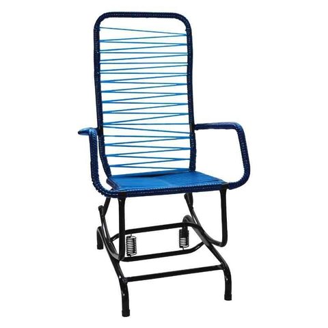 Cadeira de Balanço Infantil Azul Vargas