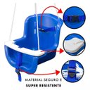 Ver imagem 4 de Cadeirinha de Balanço Infantil Plástico Azul 1 até 6 Anos