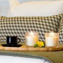 Ver imagem 5 de Kit 2 Velas Aromatizadas Decorativas Copo Vidro Perfumadas