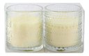 Ver imagem 2 de Kit 2 Velas Aromatizadas Decorativas Copo Vidro Perfumadas