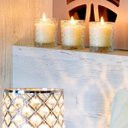 Ver imagem 3 de Trio Velas Aromatizada Decorativa Copo Vidro Perfumadas Vela