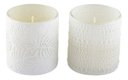Ver imagem 1 de Kit Velas Decorativa Aromatizada Copo Vidro Branco Perfumada