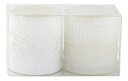 Ver imagem 3 de Kit Velas Decorativa Aromatizada Copo Vidro Branco Perfumada