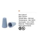 Ver imagem 2 de 250 Conectores de Torção Emenda para Fios Cabos - até 2,6mm²