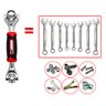 Chave Com 8 Bocas 48 Em 1 Universal - Substitui Kit Completo de Ferramenta Estrela Soquete p/ Parafu - 1