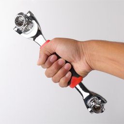 Chave Com 8 Bocas 48 Em 1 Universal - Substitui Kit Completo de Ferramenta Estrela Soquete p/ Parafu - 5