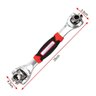 Chave Com 8 Bocas 48 Em 1 Universal - Substitui Kit Completo de Ferramenta Estrela Soquete p/ Parafu - 9