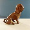Shih-tzu decorativo - 10 Cm Altura -Toque 3D: Bronze - 2