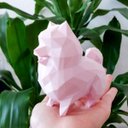 Ver imagem 3 de Spitz Alemão Decorativo - 10 Cm Altura -Toque 3D: Rosa Claro