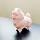 Ver imagem 1 de Spitz Alemão Decorativo - 10 Cm Altura -Toque 3D: Rosa Claro