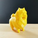 Ver imagem 2 de Spitz Alemão Decorativo - 10 Cm Altura -Toque 3D: Amarelo