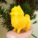 Ver imagem 3 de Spitz Alemão Decorativo - 10 Cm Altura -Toque 3D: Amarelo