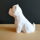 Ver imagem 2 de West Highland White Terrier - Westie - Decorativo - 15 Cm Altura -Toque 3D: Branco