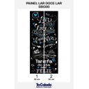 Ver imagem 3 de Papel de Parede Painel Frase Lar Doce Lar - Preto