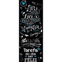 Ver imagem 2 de Papel de Parede Painel Frase Lar Doce Lar - Preto