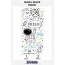 Ver imagem 3 de Papel de Parede Painel Frase Space - Branco