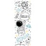 Papel de Parede Painel Frase Space - Branco - 2