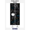 Papel de Parede Painel Frase Space - Preto - 3