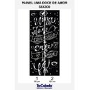 Ver imagem 3 de Papel de Parede Painel Frase Uma Dose de Amor - Preto