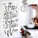Ver imagem 1 de Papel de Parede Painel Frase Uma Dose de Amor - Branco
