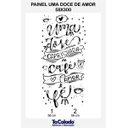Ver imagem 3 de Papel de Parede Painel Frase Uma Dose de Amor - Branco