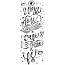 Ver imagem 2 de Papel de Parede Painel Frase Uma Dose de Amor - Branco