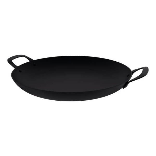 Disco Churrasco Aço Carbono 40 cm BLACK