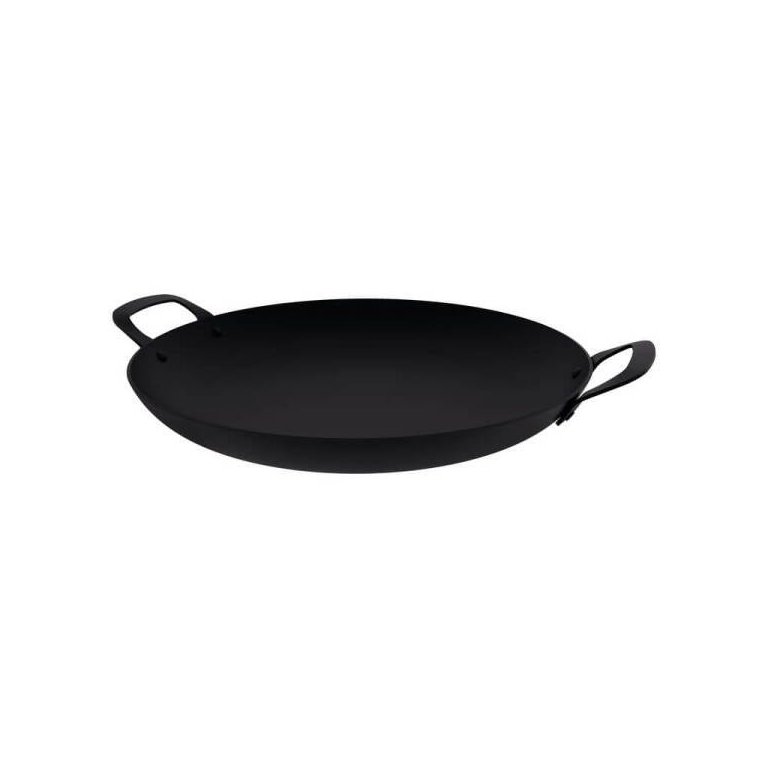 Disco Churrasco Aço Carbono 40 cm BLACK