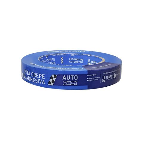 Fita Crepe Auto Adesiva 40 Metros Norton (regular) 18mm