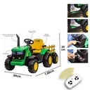 Ver imagem 6 de Trator Infantil Elétrico com Controle Remoto + Carretinha Zippy Toys