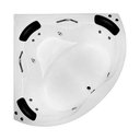 Ver imagem 1 de Banheira de Canto Angulo Completa com Hidro em Acrílico - 127v