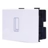 Módulo Interruptor Sensor de Cartão de Hotel ABB Linha Zenit 2M 16A N2214.1 BL Branco - 2