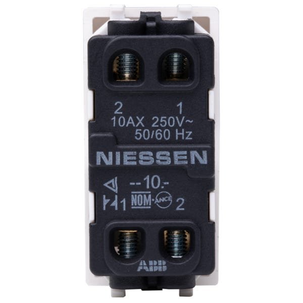 Módulo Interruptor Intermediário 10A Branco N1110 BL Linha Unno ABB - 3