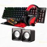 Alto falante Computador e Notebook + Headset Teclado e Mouse - 1