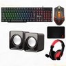 Kit Gamer Headset Teclado Mouse Mousepad e Caixa de Som - 1