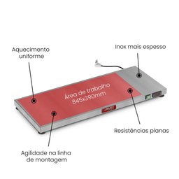 Pista Aquecida 1m 220v - 5
