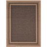 Tapete Sisal Eco Nature Moldura 77 Bege-Chumbo 2,00x3,00M - J Serrano - 1