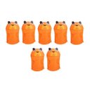 Ver imagem 1 de Kit 7 Cestos de Roupas Organizador Brinquedos Dobrável Animais Bichinhos Infantil Multiuso - Ursinho
