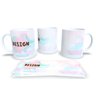 Caneca de Porcelana Branca Personalizada Profissões Designe - 1