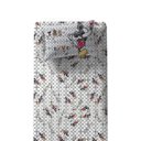 Ver imagem 2 de Jogo de Lençol Solteiro Malha Doce Vida Joy Disney 2 Peças - Mickey True Love