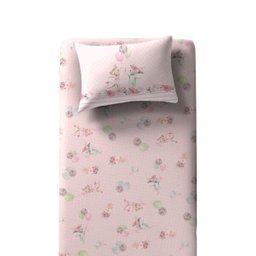 Jogo de Lençol Infantil Malha Doce Vida Joy 2 Peças - Missi - 2