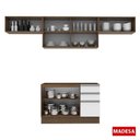 Ver imagem 4 de Cozinha Marina Branco Rustic com Armário e Balcão Madesa
