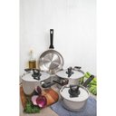 Ver imagem 7 de Frigideira Tramontina Brava Baquelite em Aço Inox Fundo Triplo Cabo de Baquelite 20 cm 1,3 L
